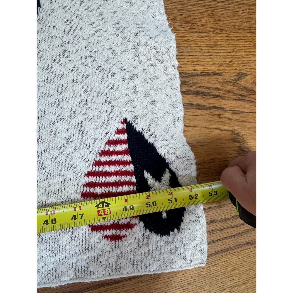 Storehouse Stars and Stripes Hearts 100% cotton Throw 52x61 Lounge Cozy - Picture 4 of 7